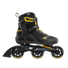 Rollerblade Inline Skates Macroblade 100 3WD (Wheels: 100mm/85A, Bearings: SG9) black/yellow Men